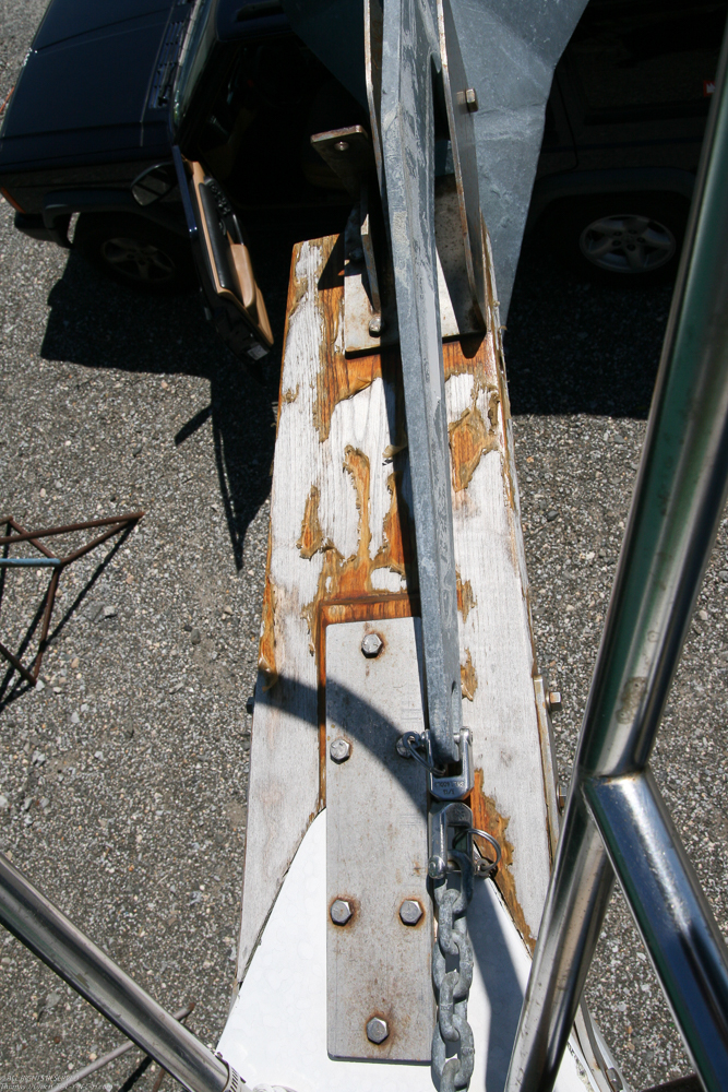 Bowsprit getting tuned up  ~~  