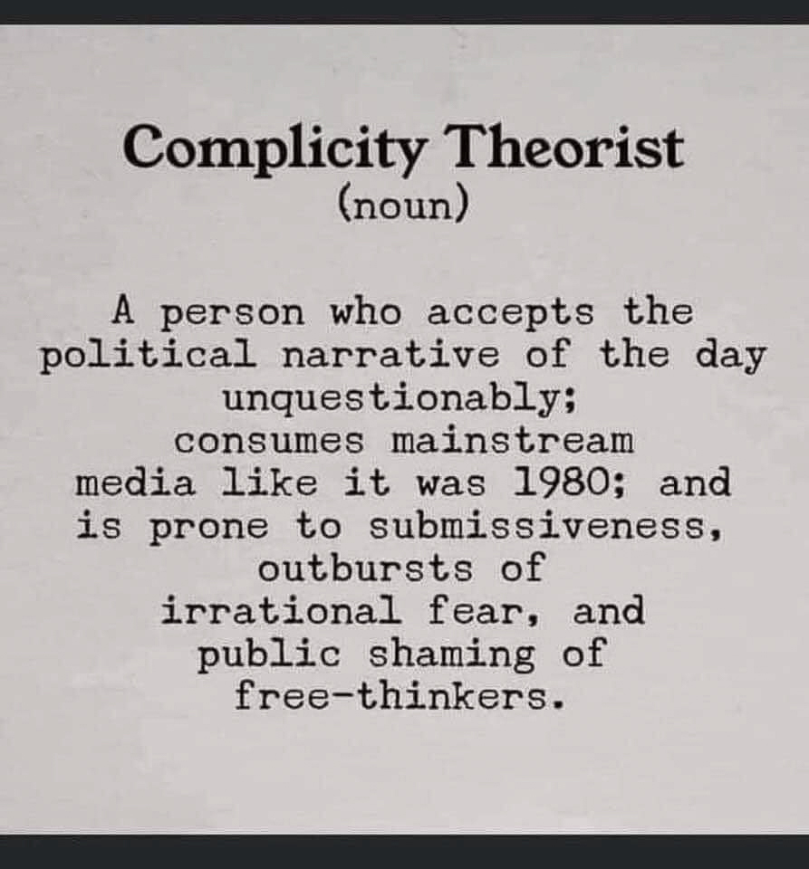 Complicity Theorist  ~~  