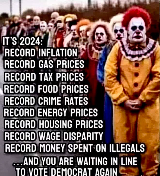 Democrats Clown Car 2024  ~~  