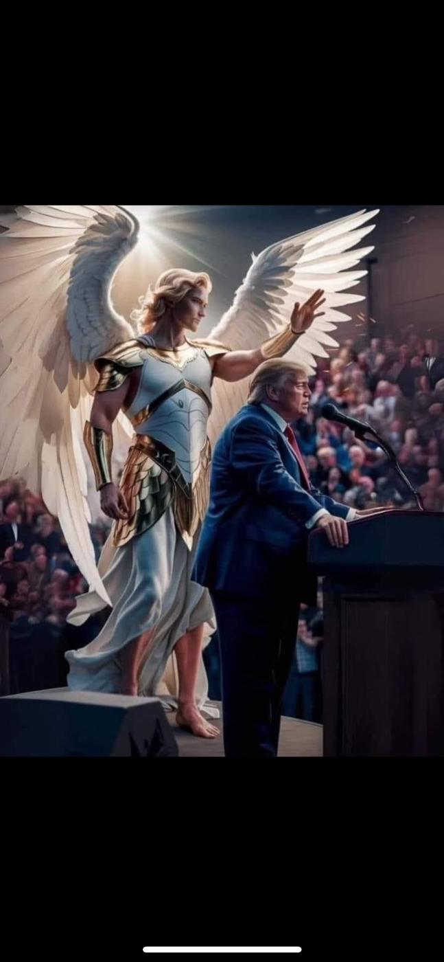 Trump has an angel by his side!!  ~~  