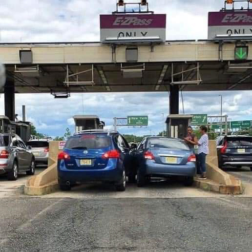 NJ EZ Pass conflict  ~~  