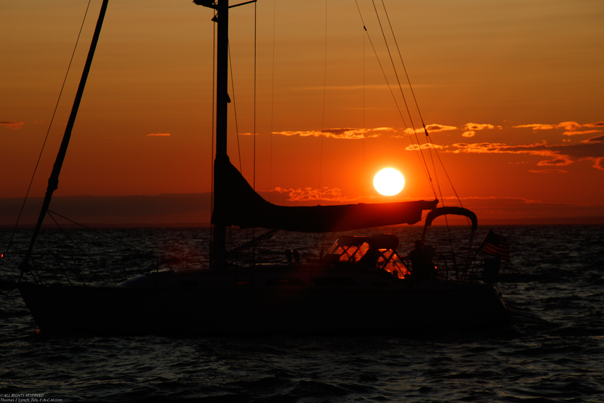 Sunset Cruise July 12, 2019   ~~  Long Island Sound