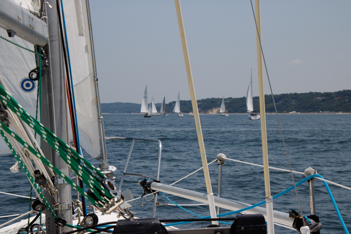 PJYC Harbor Cup Race 2019 - July 20 2019   ~~  96 F and 115 F with the heat index .... but we had some wind!