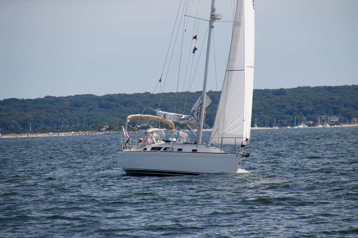 August 31 Labor Day Weekend Saturday LIS and Port Jefferson  ~~  Out with MSSA Friends and even Power Boaters!!!!