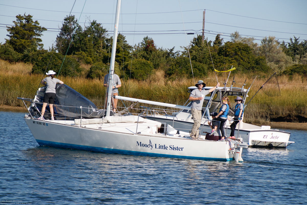 Mt Sinai Sailing Association 38th Annual American Cancer Society Regatta 2019  ~~  Not a blustery day.