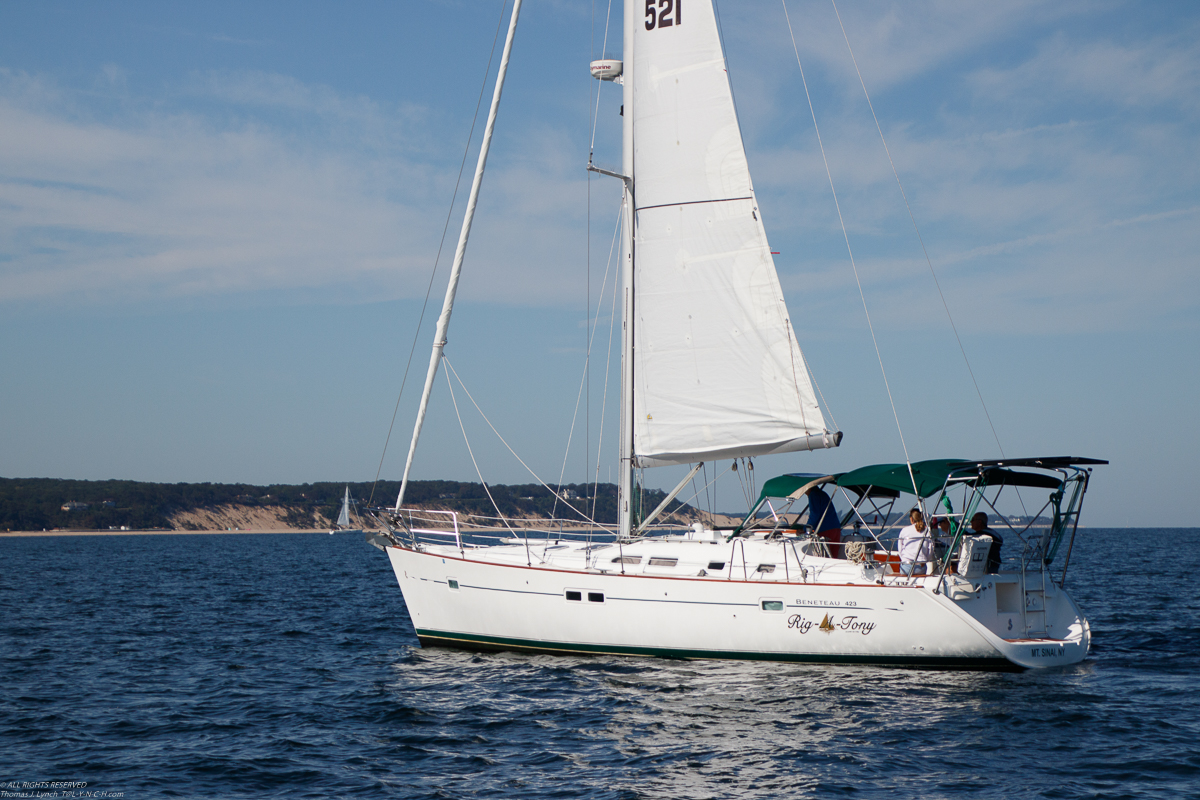 Mt Sinai Sailing Association 38th Annual American Cancer Society Regatta 2019  ~~  Not a blustery day.