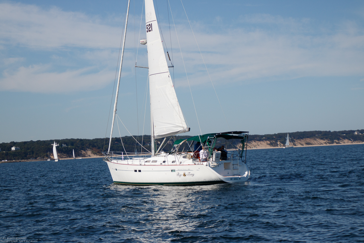 Mt Sinai Sailing Association 38th Annual American Cancer Society Regatta 2019  ~~  Not a blustery day.