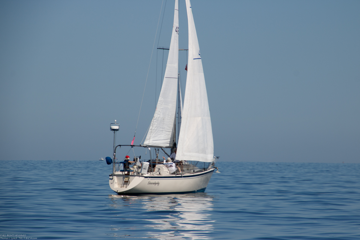 Mt Sinai Sailing Association 38th Annual American Cancer Society Regatta 2019  ~~  Not a blustery day.