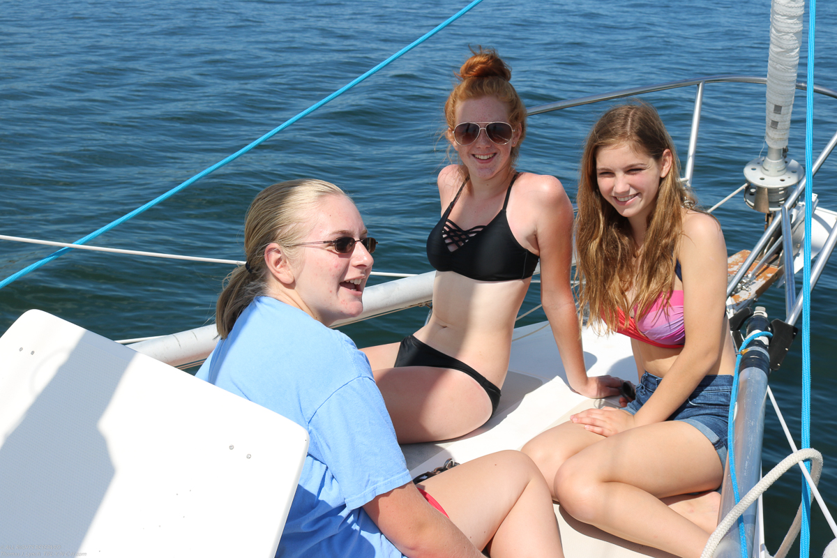 Flax Pond July Trip  ~~  Mary, Lara and Smiley