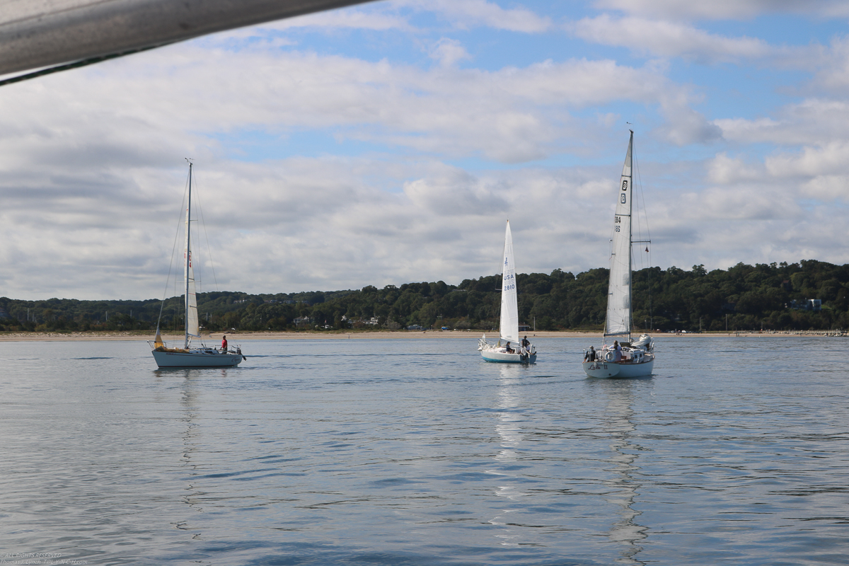 MSSA 2016 Fall Series #2 of 4 : Jackrabbit Race  ~~  NOT a blustery day until later.  Kathryn was RC