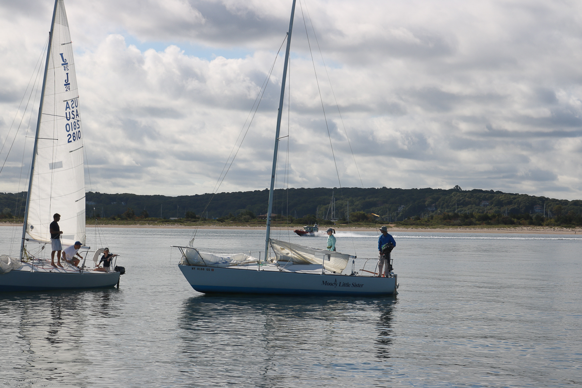 MSSA 2016 Fall Series #2 of 4 : Jackrabbit Race  ~~  NOT a blustery day until later.  Kathryn was RC